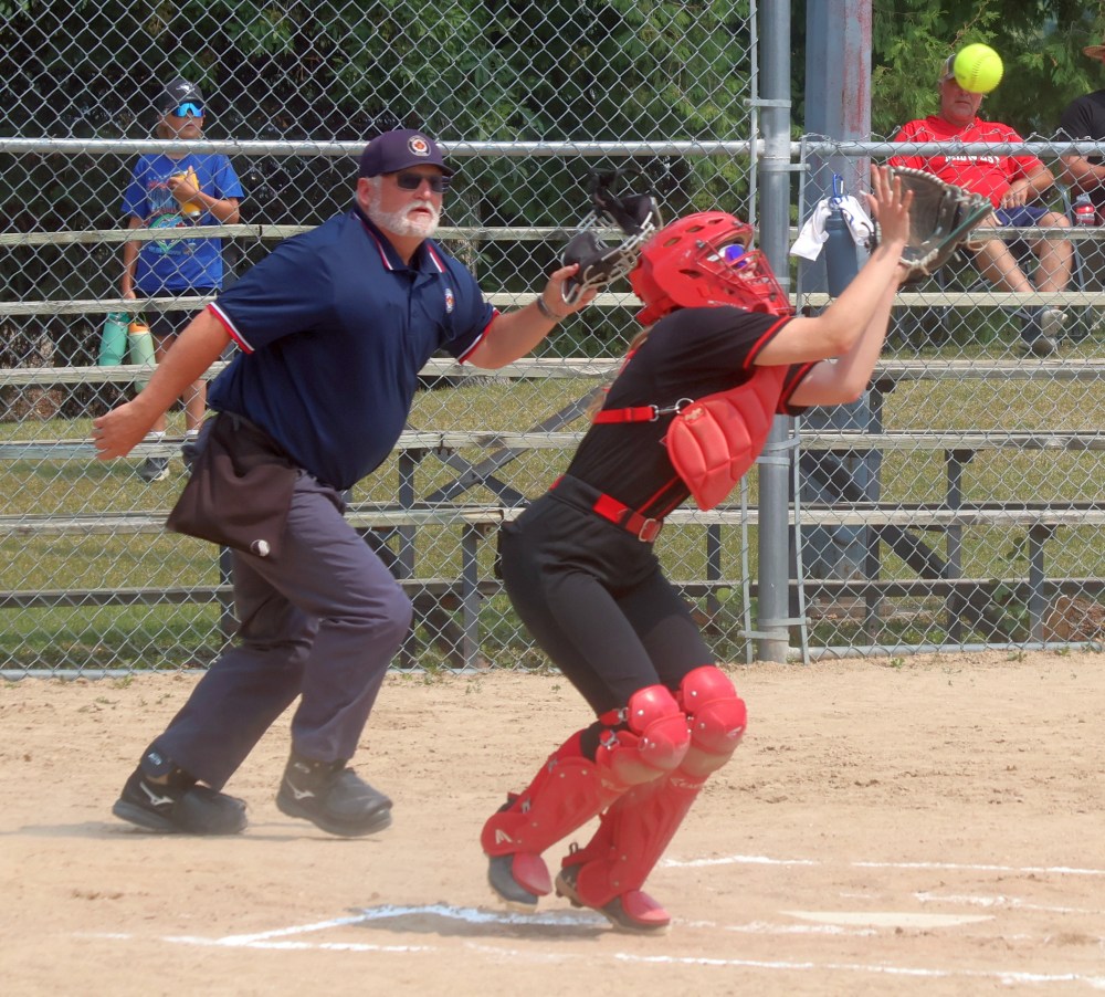 The A 17U softball provincial championships were hosted in Steinbach July 12/13. (Cassidy Dankochik The Carillon)