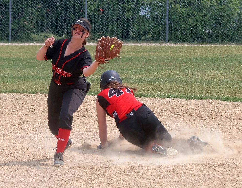 The A 17U softball provincial championships were hosted in Steinbach July 12/13. (Cassidy Dankochik The Carillon)