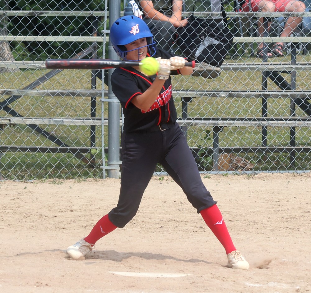 The A 17U softball provincial championships were hosted in Steinbach July 12/13. (Cassidy Dankochik The Carillon)