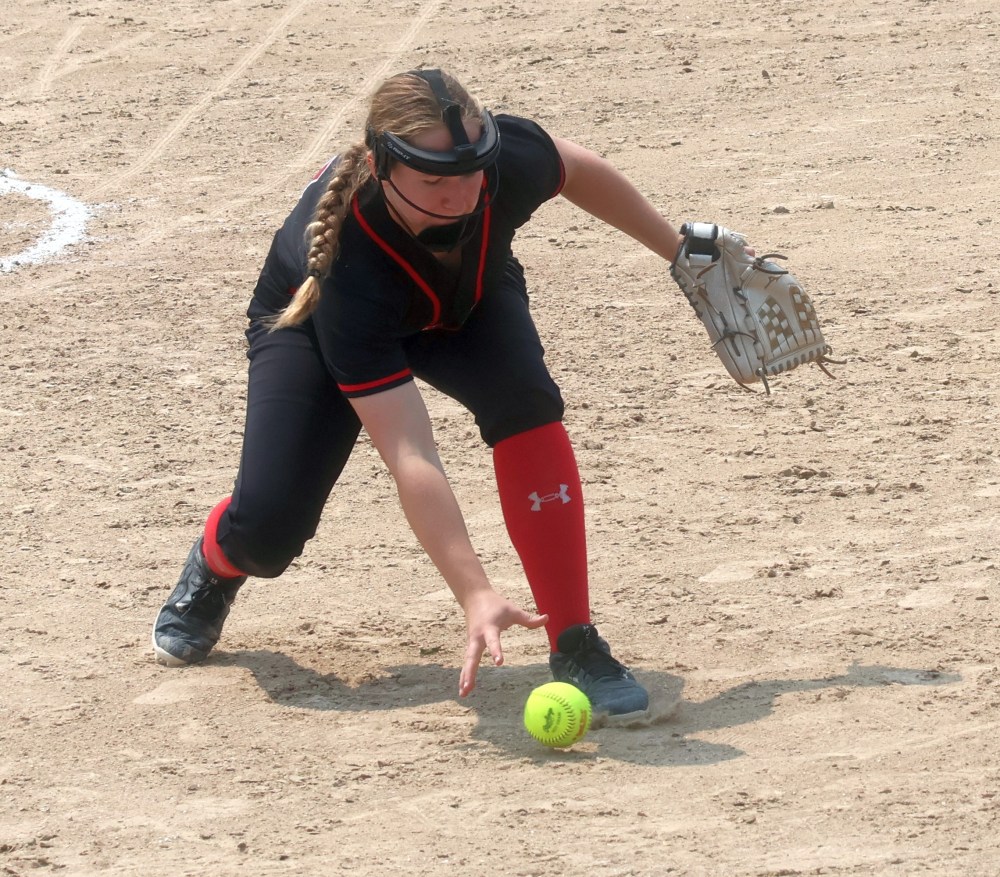 The A 17U softball provincial championships were hosted in Steinbach July 12/13. (Cassidy Dankochik The Carillon)