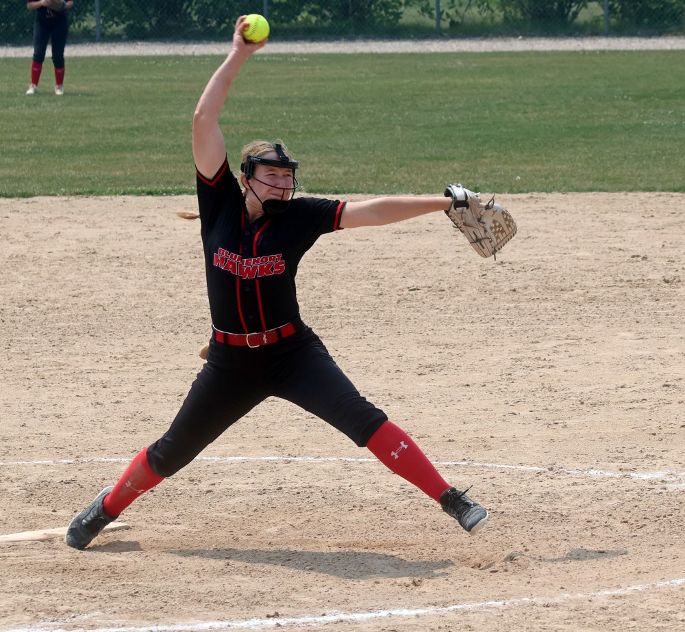 The A 17U softball provincial championships were hosted in Steinbach July 12/13. (Cassidy Dankochik The Carillon)