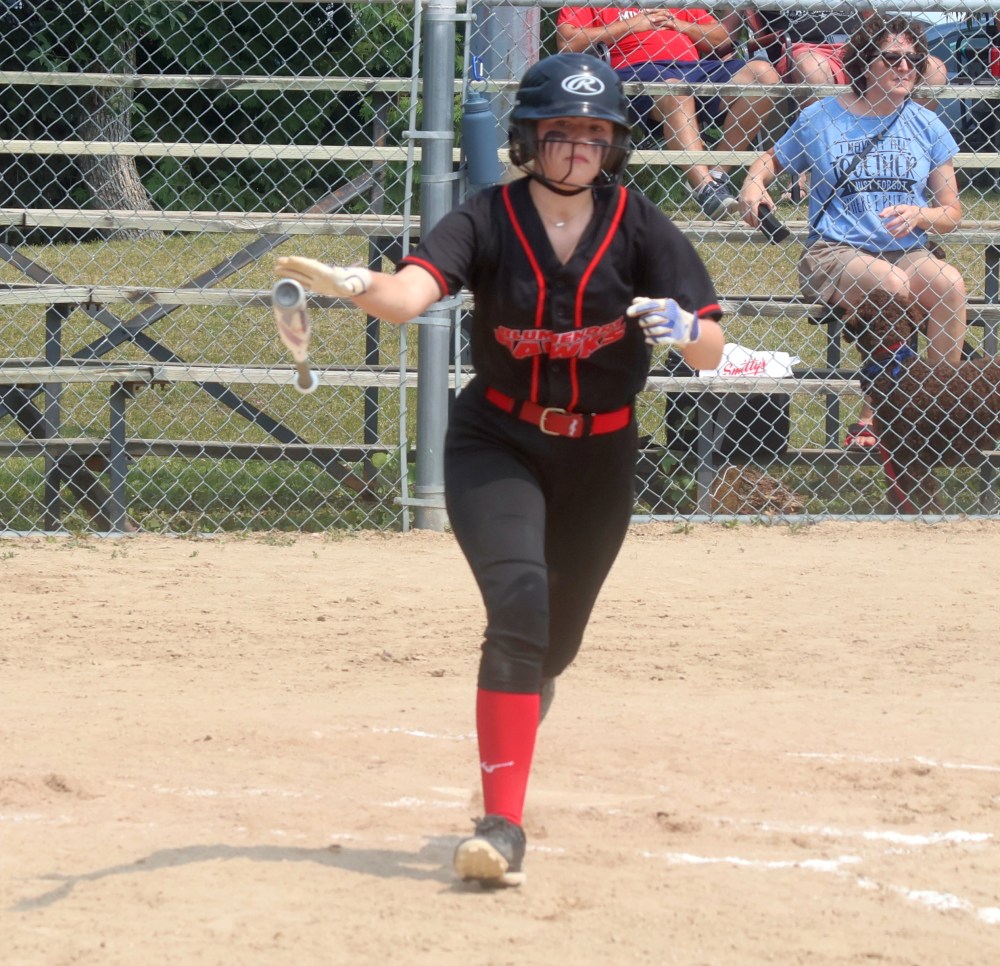 The A 17U softball provincial championships were hosted in Steinbach July 12/13. (Cassidy Dankochik The Carillon)