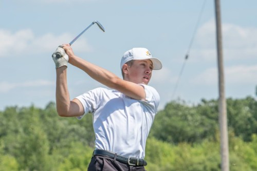 Ty Brewster finished first in his age category and second overall at the Manitoba Junior Golf Championships, hosted at his home course of Quarry Oaks. (Golf Manitoba)