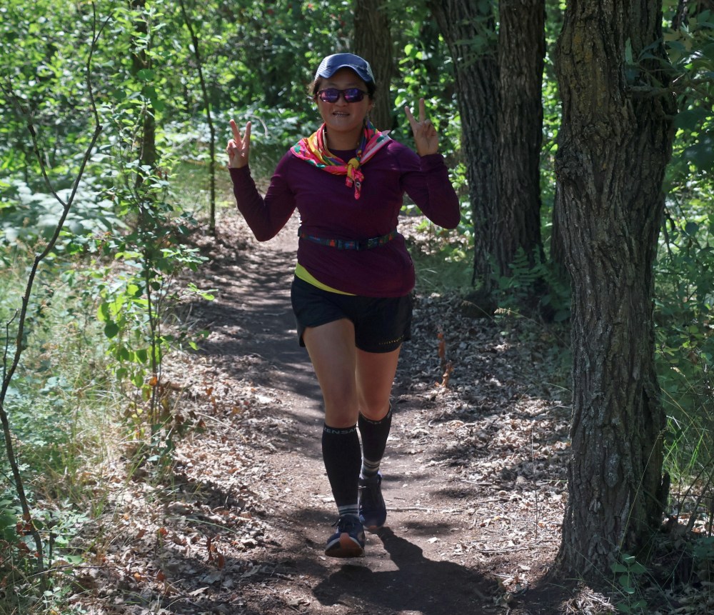 The Old Tom Backyard Ultramarathon in Blumenort is the only race of that format hosted in Manitoba. (Cassidy Dankochik The Carillon)