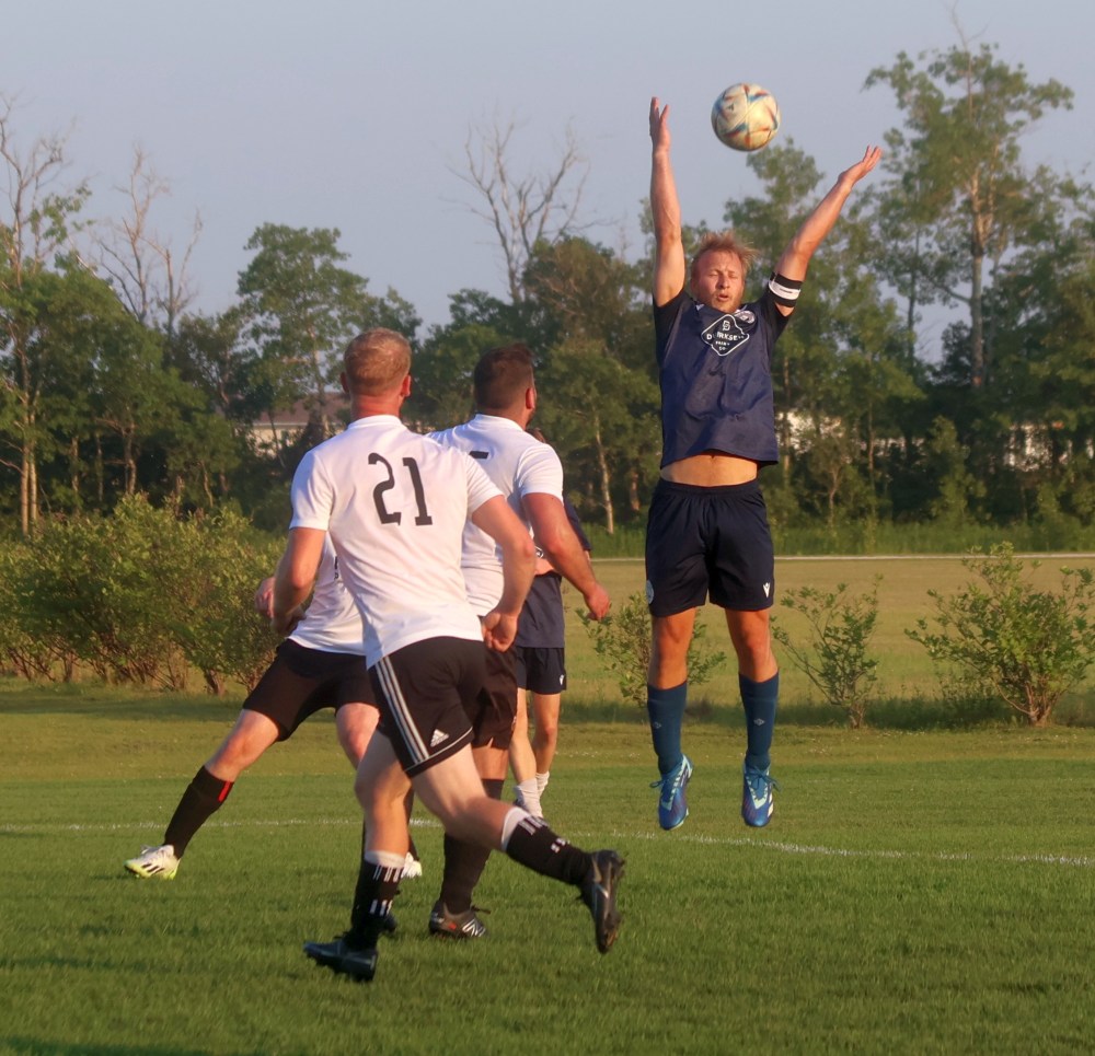 The Hanover Strikers came away with a 3-2 win in a match played July 2. (Cassidy Dankochik The Carillon)
