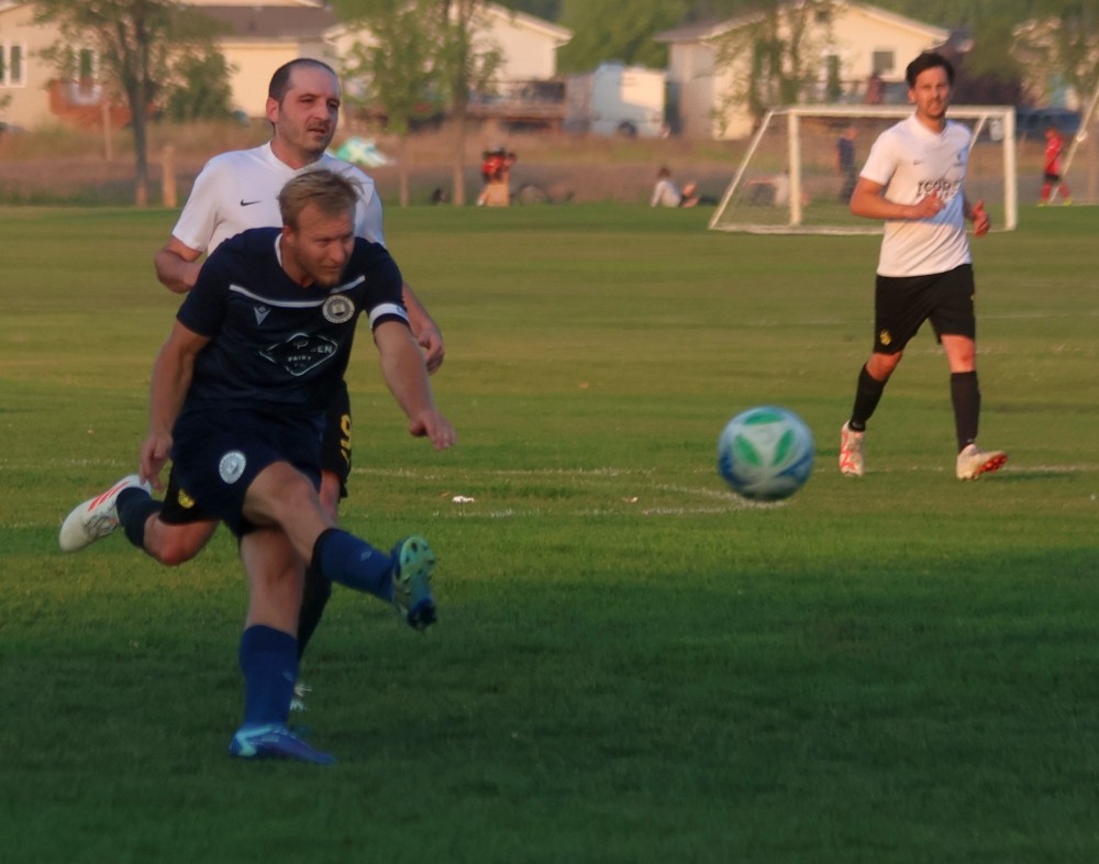 The Hanover Strikers came away with a 3-2 win in a match played July 2. (Cassidy Dankochik The Carillon)
