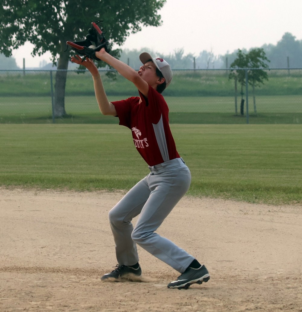 The A 17U softball provincial championships were hosted in Steinbach July 12/13. (Cassidy Dankochik The Carillon)