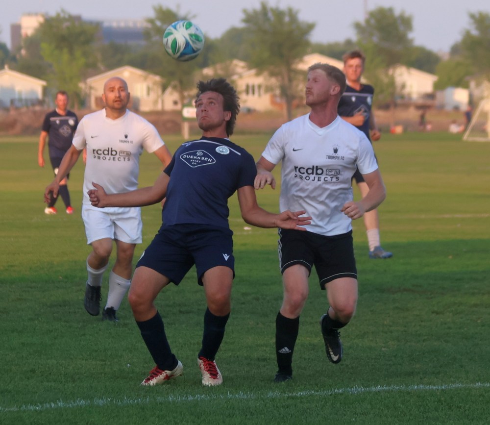 The Hanover Strikers came away with a 3-2 win in a match played July 2. (Cassidy Dankochik The Carillon)