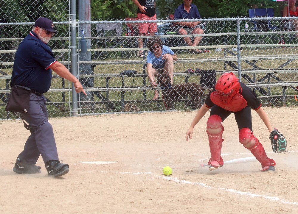 The A 17U softball provincial championships were hosted in Steinbach July 12/13. (Cassidy Dankochik The Carillon)