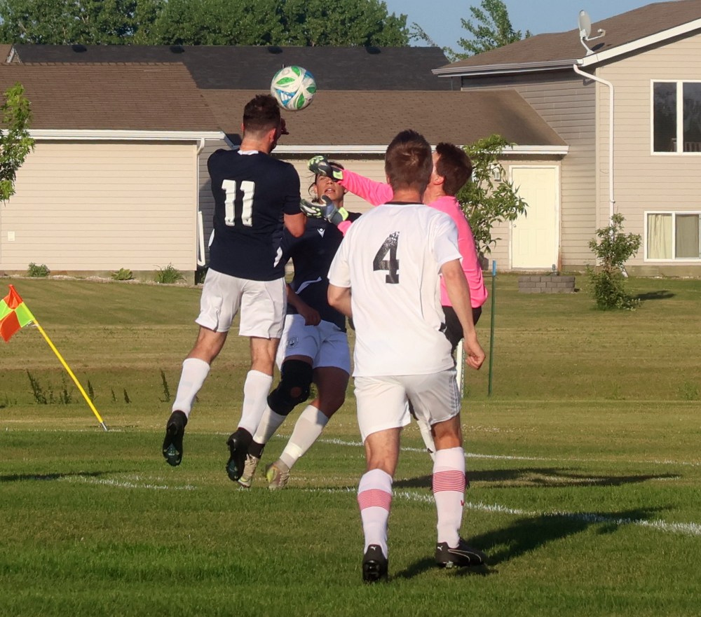The Hanover Kickers improved their home record to 4-0 with a 8-1 win July 3. (Cassidy Dankochik The Carillon)