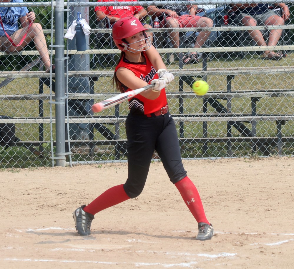The A 17U softball provincial championships were hosted in Steinbach July 12/13. (Cassidy Dankochik The Carillon)