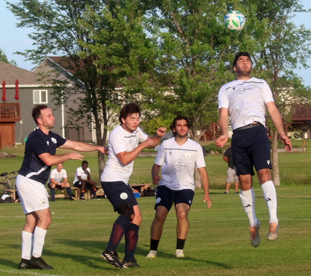 Teams from the Hanover Soccer Club made the most of their night after both opponents didn't show up for a match July 10. (Cassidy Dankochik The Carilloln)