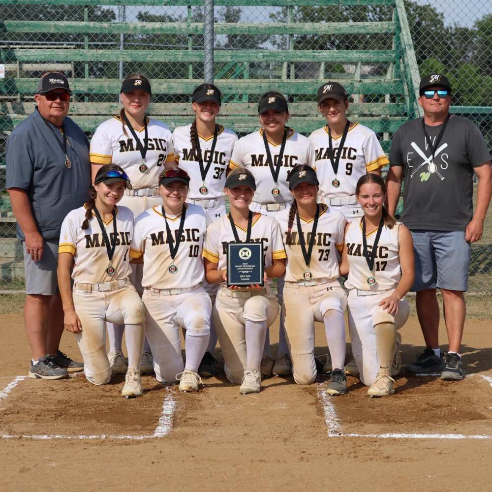 The Westman Magic and Eastman Wildcats combined to to field a team in the U19 AAA softball league this year. The team, dubbed the