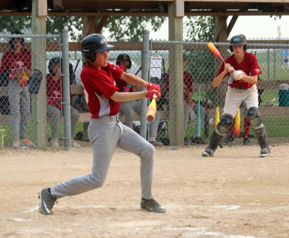 The A 17U softball provincial championships were hosted in Steinbach July 12/13. (Cassidy Dankochik The Carillon)