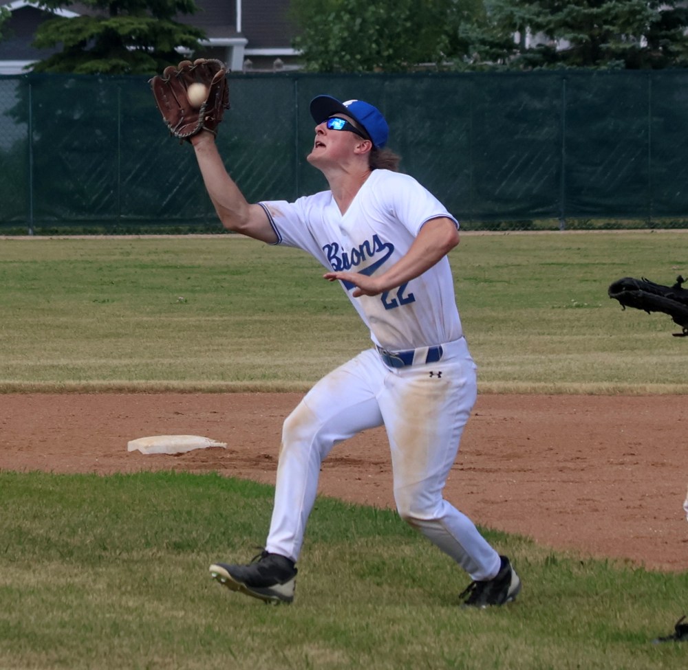 The Carillon Sultans picked up a pair of Canada Day victories during a double-header in Altona. (Cassidy Dankochik The Carillon)