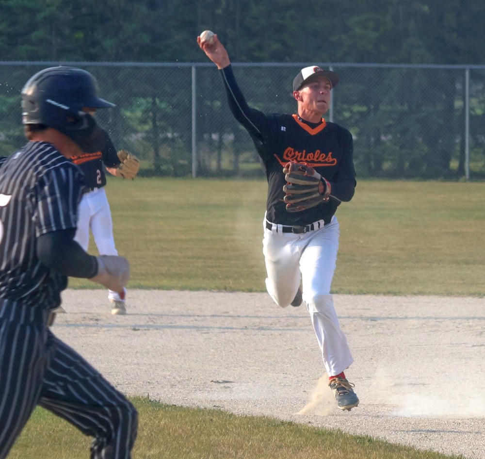 The Carillon Sultans defeated the Pembina Valley Orioles July 15, helping them to clinch the MJBL regular season title. (Cassidy Dankochik The Carillon)