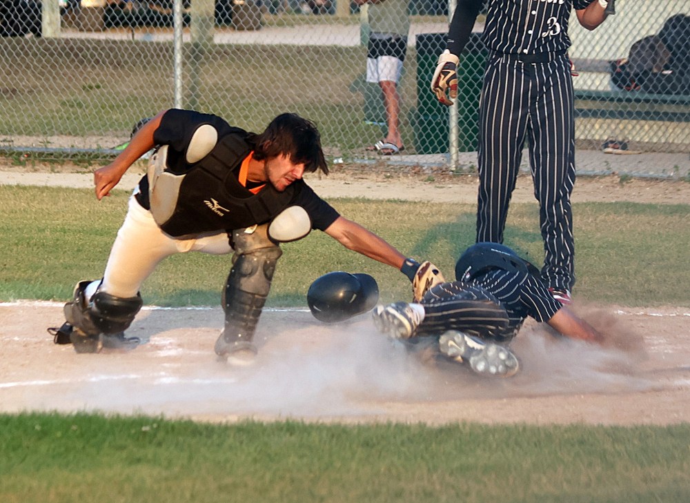 The Carillon Sultans defeated the Pembina Valley Orioles July 15, helping them to clinch the MJBL regular season title. (Cassidy Dankochik The Carillon)