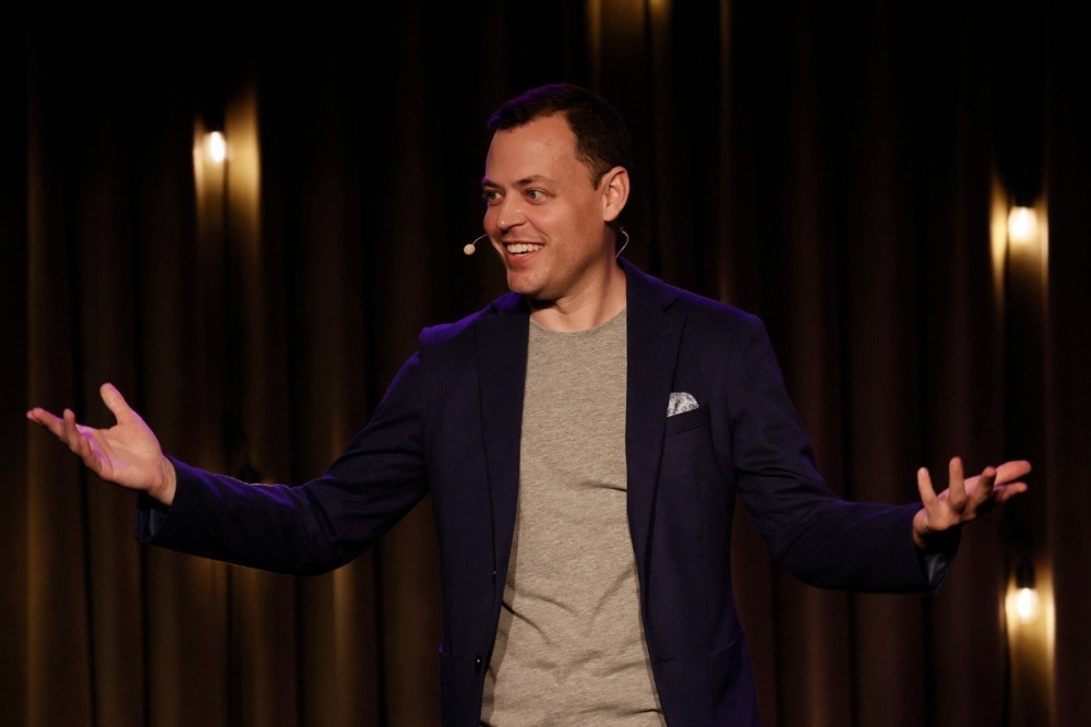 JAMES CAREY LAUDER
Patrick Gregoire pictured in his 2024 show, Supernatural.