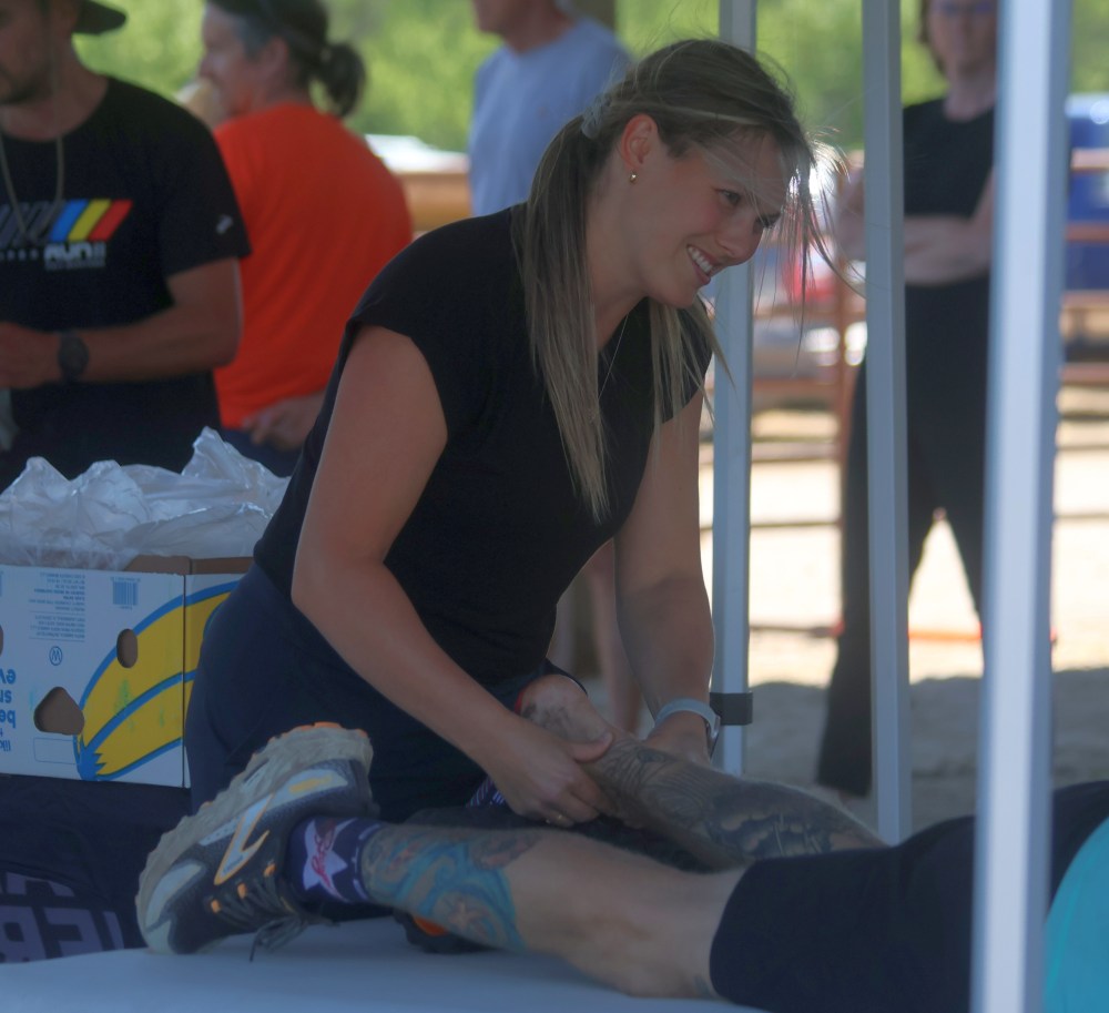 The Old Tom Backyard Ultramarathon in Blumenort is the only race of that format hosted in Manitoba. (Cassidy Dankochik The Carillon)