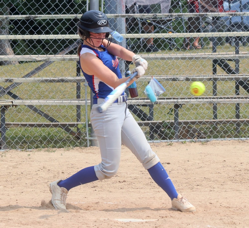 The A 17U softball provincial championships were hosted in Steinbach July 12/13. (Cassidy Dankochik The Carillon)