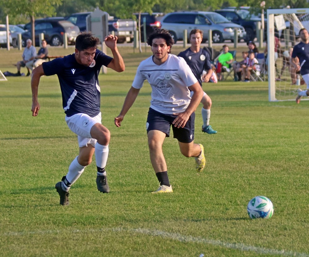 Teams from the Hanover Soccer Club made the most of their night after both opponents didn't show up for a match July 10. (Cassidy Dankochik The Carilloln)