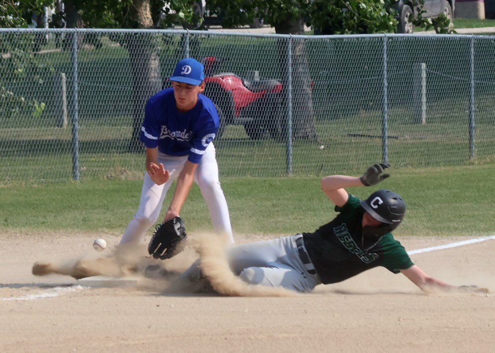The A 17U softball provincial championships were hosted in Steinbach July 12/13. (Cassidy Dankochik The Carillon)
