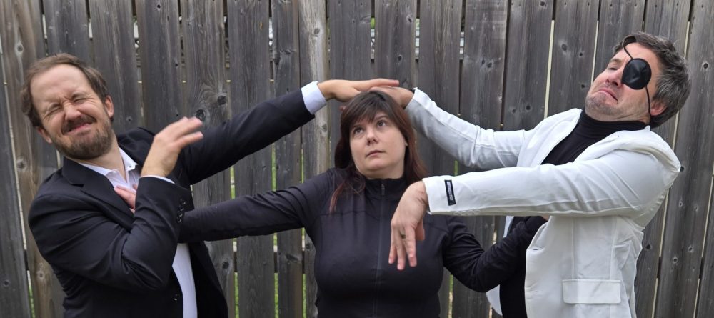 DEVON GUINDON
Alex Coates, Sara Guindon and Tim Coates of Sensible Chuckle Theatre will perform Action Movie Mad Libs at the Winnipeg Fringe Theatre Festival.