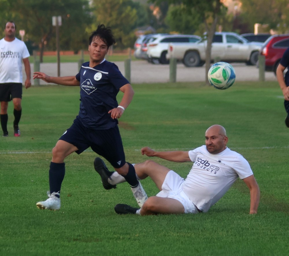 The Hanover Strikers came away with a 3-2 win in a match played July 2. (Cassidy Dankochik The Carillon)