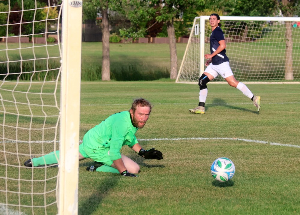 Teams from the Hanover Soccer Club made the most of their night after both opponents didn't show up for a match July 10. (Cassidy Dankochik The Carilloln)