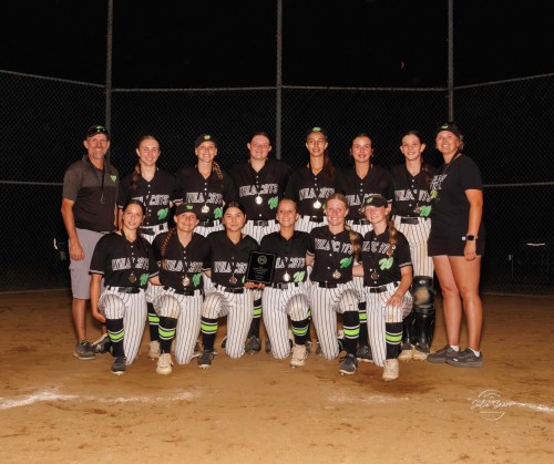 The Eastman Wildcats won the postponed 15U provincial softball championships July 30 in Winkler, defeating South Central 10-6. (Eastman Wildcats)