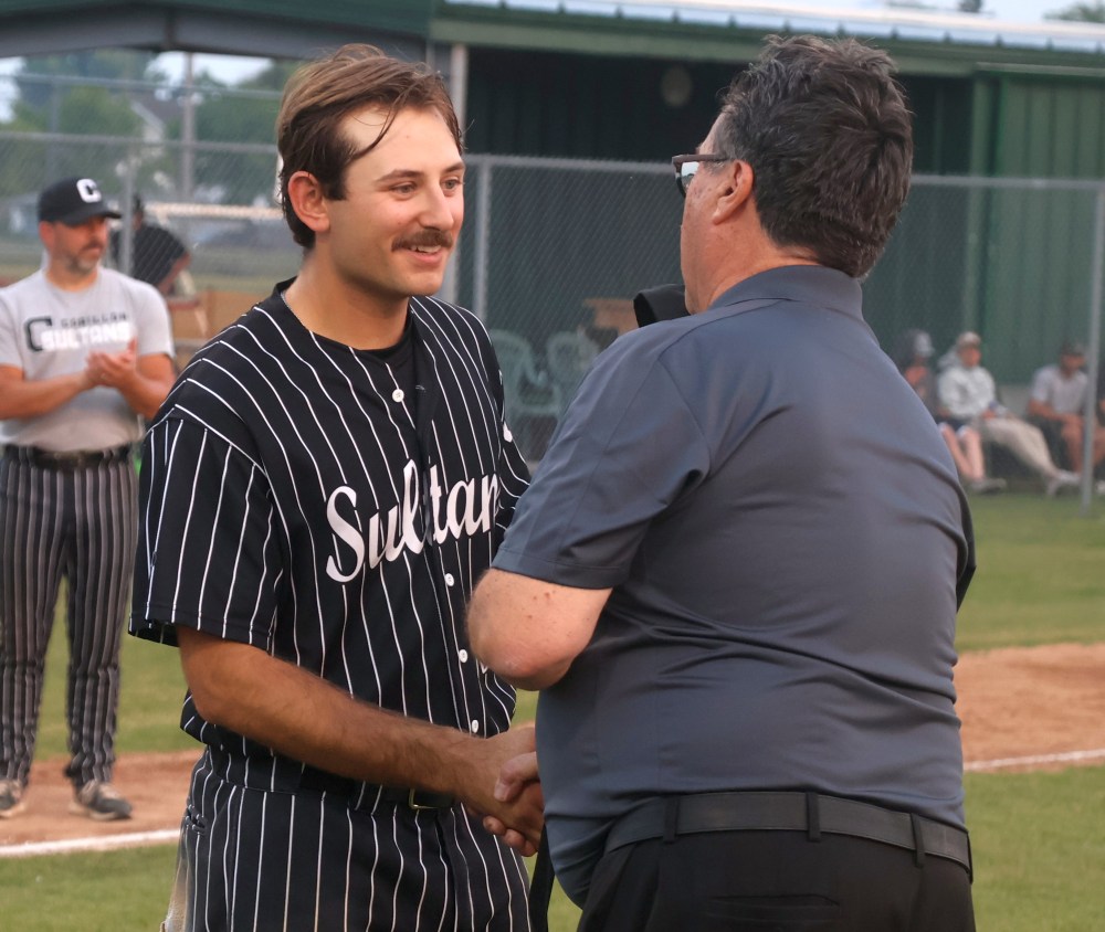 The Carillon Sultans won game four of the MJBL finals, clinching a 3-1 series victory and setting off celebrations at Koskie Field in Winnipeg July 30. (Cassidy Dankochik The Carillon)