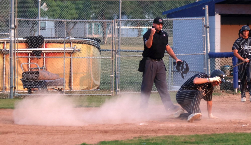 The Carillon Sultans won game four of the MJBL finals, clinching a 3-1 series victory and setting off celebrations at Koskie Field in Winnipeg July 30. (Cassidy Dankochik The Carillon)