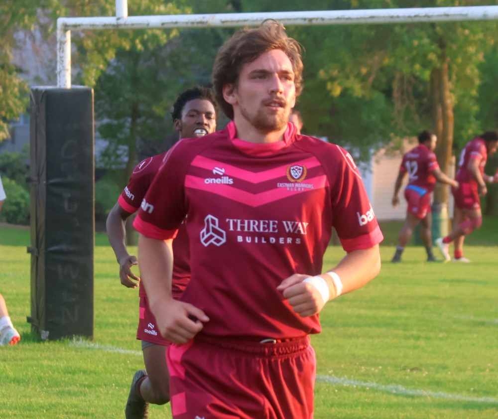 The Eastman Warriors fell to the Winnipeg Assassins in Manitoba Rugby premier division action in A.D. Penner Park Aug. 14. (Cassidy Dankochik The Carillon)