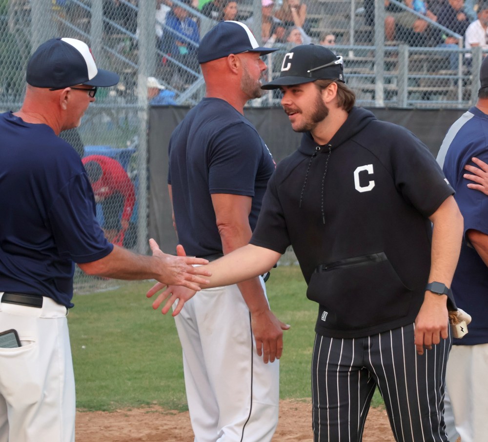 The Carillon Sultans won game four of the MJBL finals, clinching a 3-1 series victory and setting off celebrations at Koskie Field in Winnipeg July 30. (Cassidy Dankochik The Carillon)