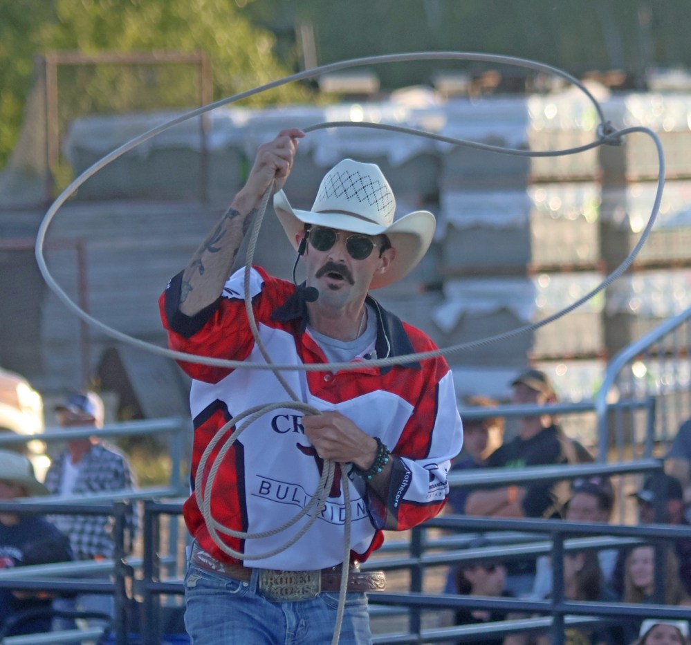 Fans packed into Grunthal for Crossfire Bullriding's Bull Riders of Canada invitational Aug. 14/15. (Cassidy Dankochik The Carillon)