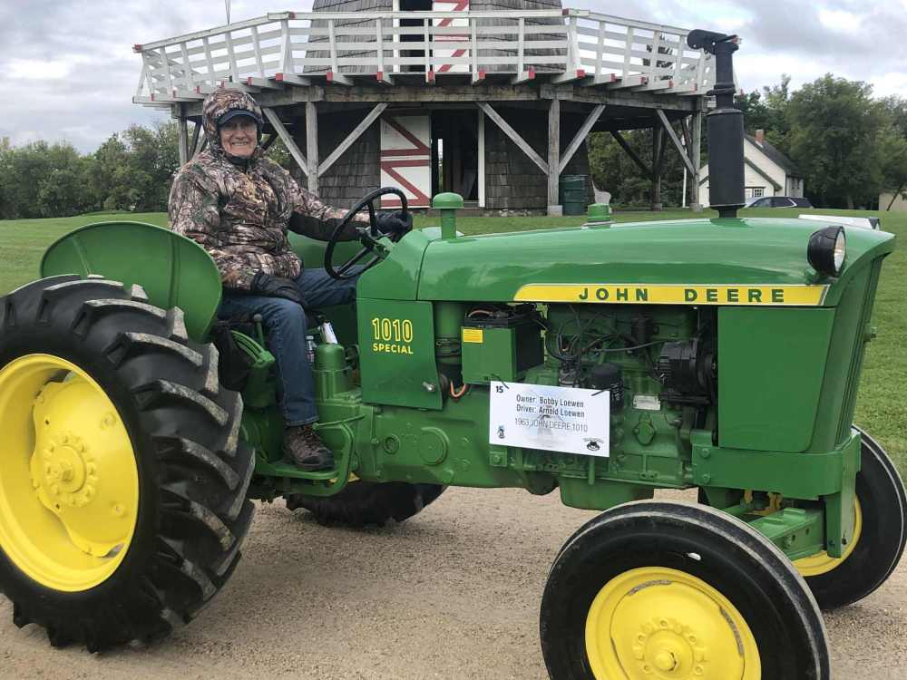 GREG VANDERMEULEN THE CARILLON
Arnold Loewen drove a mint condition 1963 John Deere 1010.