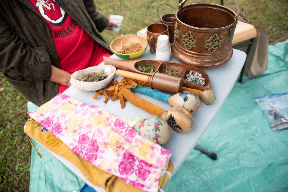 SVJETLANA MLINAREVIC THE CARILLON
Sprague and District Historical Museum opened the doors to its newest exhibit the Indigenous Building on Sept. 20, 2025. Displayed are the items used for the water ceremony. The ceremony couldn't be photographed.