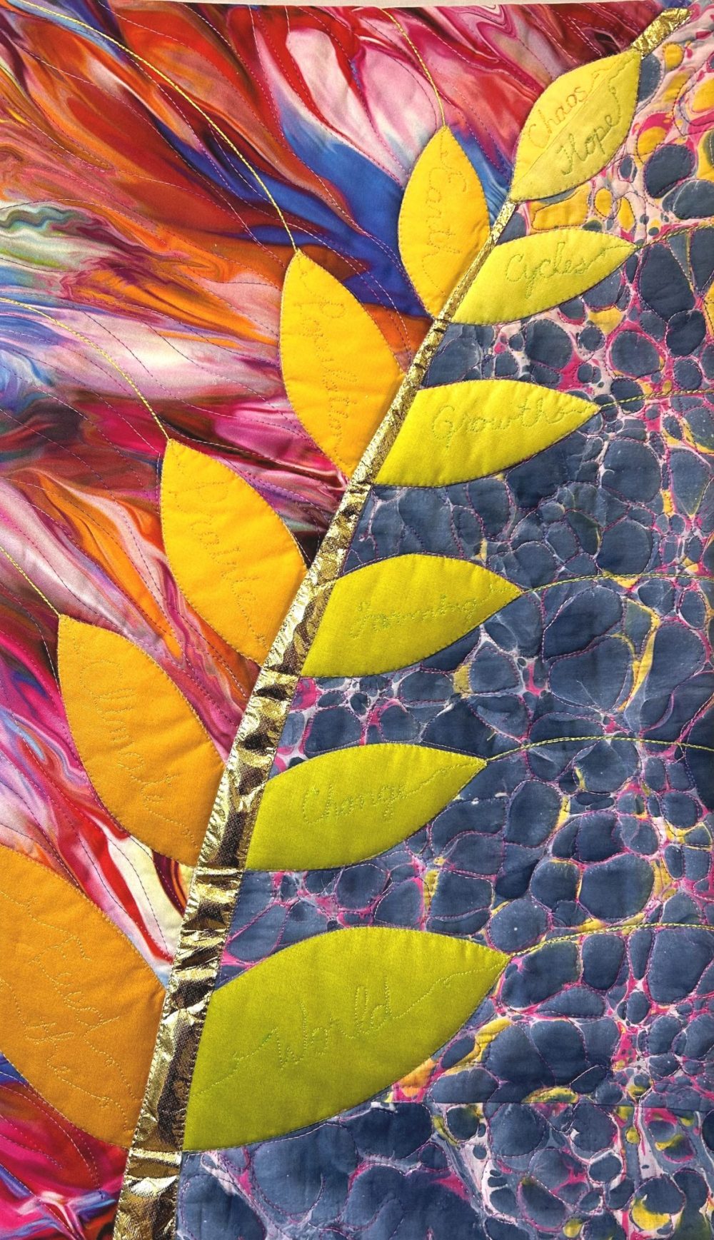 SUPPLIED
Krista Zeghers created this piece called Seeds of Chaos for an agricultural theme.