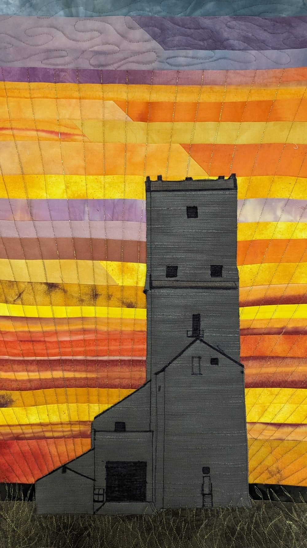 SUPPLIED
Coreen Zerr supplied this piece called Harvest Sunset for the agricultural theme.