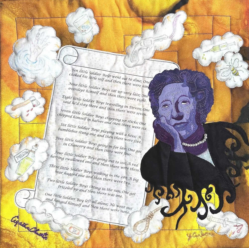 SUPPLIED
Under the theme of favourite author, Yvonne Carlson created The Amazing Mind of Agatha.