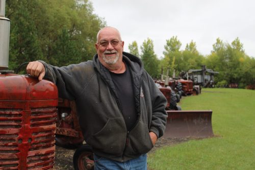 MATTHEW FRANK THE CARILLON 

Pierre Pelland has run the Center Canada Heritage Museum for 15 years but decided to close it down on Sept. 15 because he sold the land.