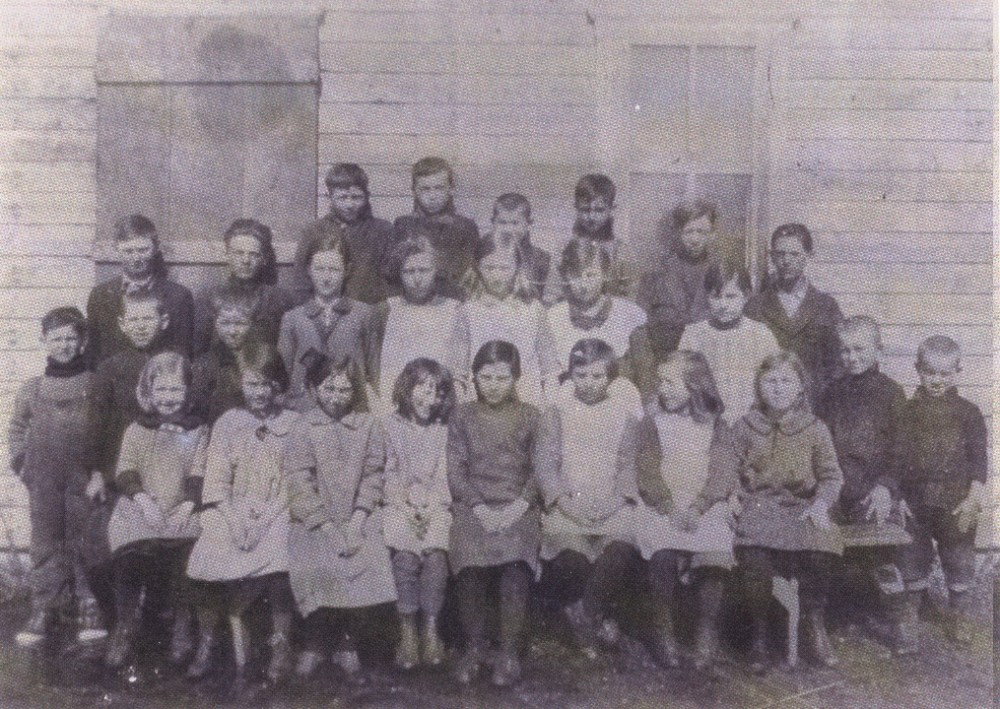 Rosengard children in a new learning environment, ca 1928.