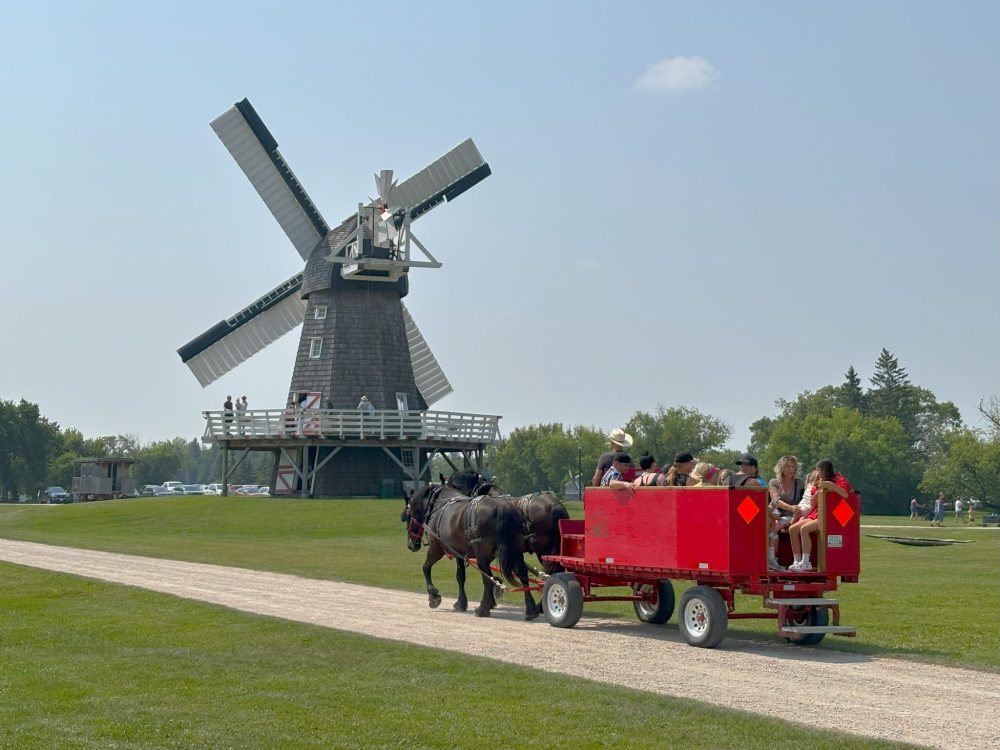 A trip around the heritage village is a great way for all ages to experience MHV.
