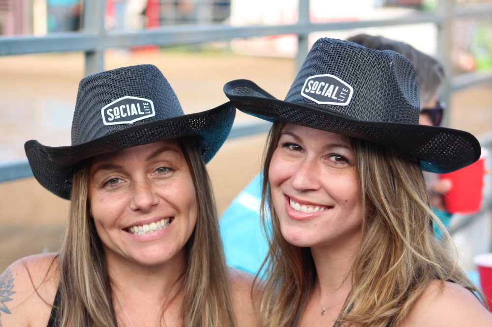 TONI DE GUZMAN CARILLON ARCHIVES
Kayla Normand and Miranda Braun at the Richer Rough Stock Rodeo in 2025.