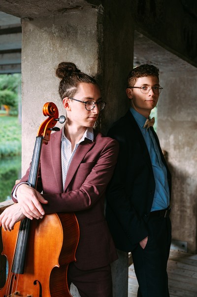 TAM PHOTOGRAPHY
SAC is proud to bring Prairie Debut artists Prairie Sons, the acclaimed cello–piano duo of David Liam Roberts and Godwin Friesen, to the SRSS Theatre on Nov. 2, at 7:30 p.m.