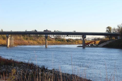MATTHEW FRANK THE CARILLON 

Advocates say the Red River and Lake Winnipeg are at risk after two large-scale dairy farms near the river were approved in North Dakota.