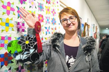 SVJETLANA MLINAREVIC THE CARILLON ARCHIVES 

Steinbach Arts Council has opened a call for submissions for the 2025 Southeast Open Judged Art Exhibit. Steinbach artist Lori Hiebert won first place for her stained glass image of a koi pond in 2024.