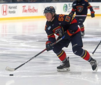 Lorette's Merik Boles is part of Niverville's top line that has powered them to the number one ranking in Canada. Head coach Dwight Hirst called the line of Boles, Hayden Wheddon and Adam Vigfusson a 