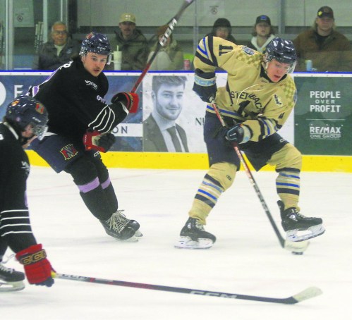 Cassidy Dankochik Carillon Archives 

Jackson Kostiuk will be back in a Steinbach Pistons jersey after returning from the WHL.
