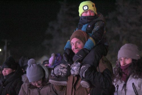 MATTHEW FRANK THE CARILLON
A father and son take in the holiday train performances.
